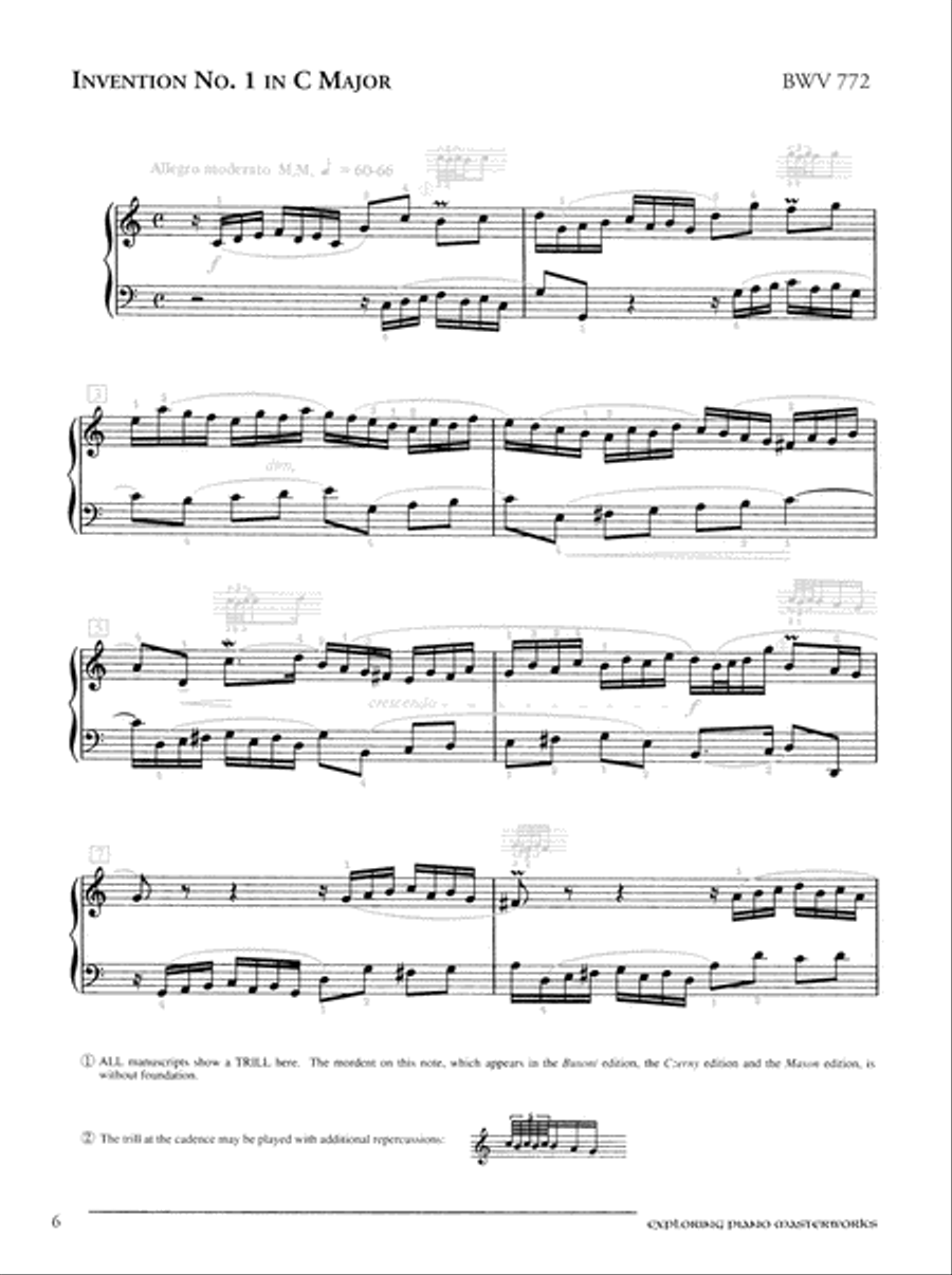 Exploring Piano Masterworks Piano Solo scores gallery preview page 5