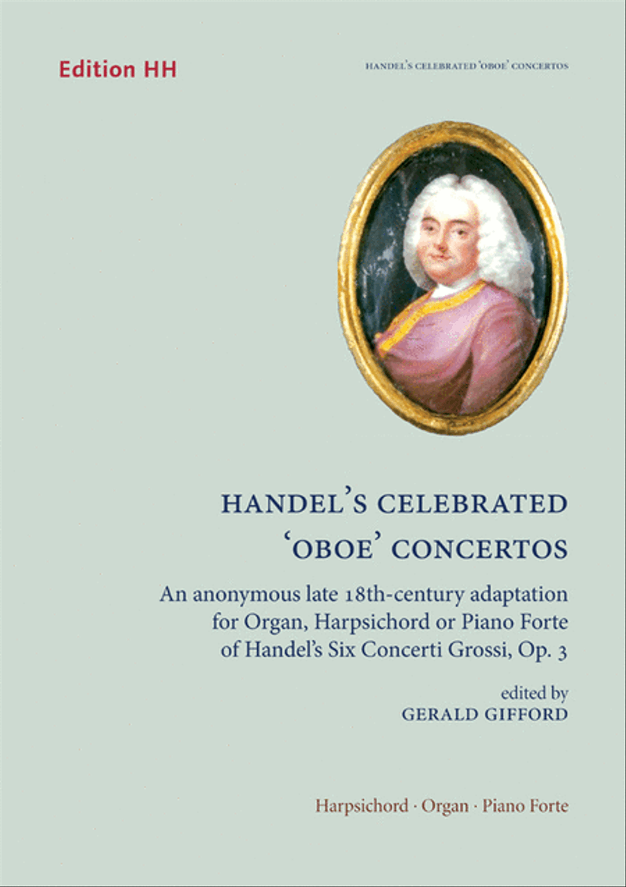 Handels 'oboe' concertos Oboe scores gallery preview page 1