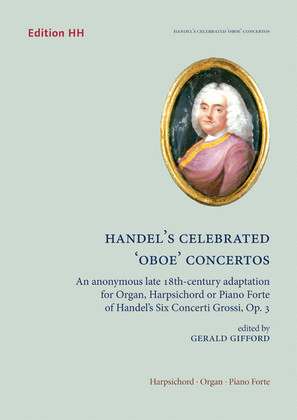 Book cover for Handels 'oboe' concertos