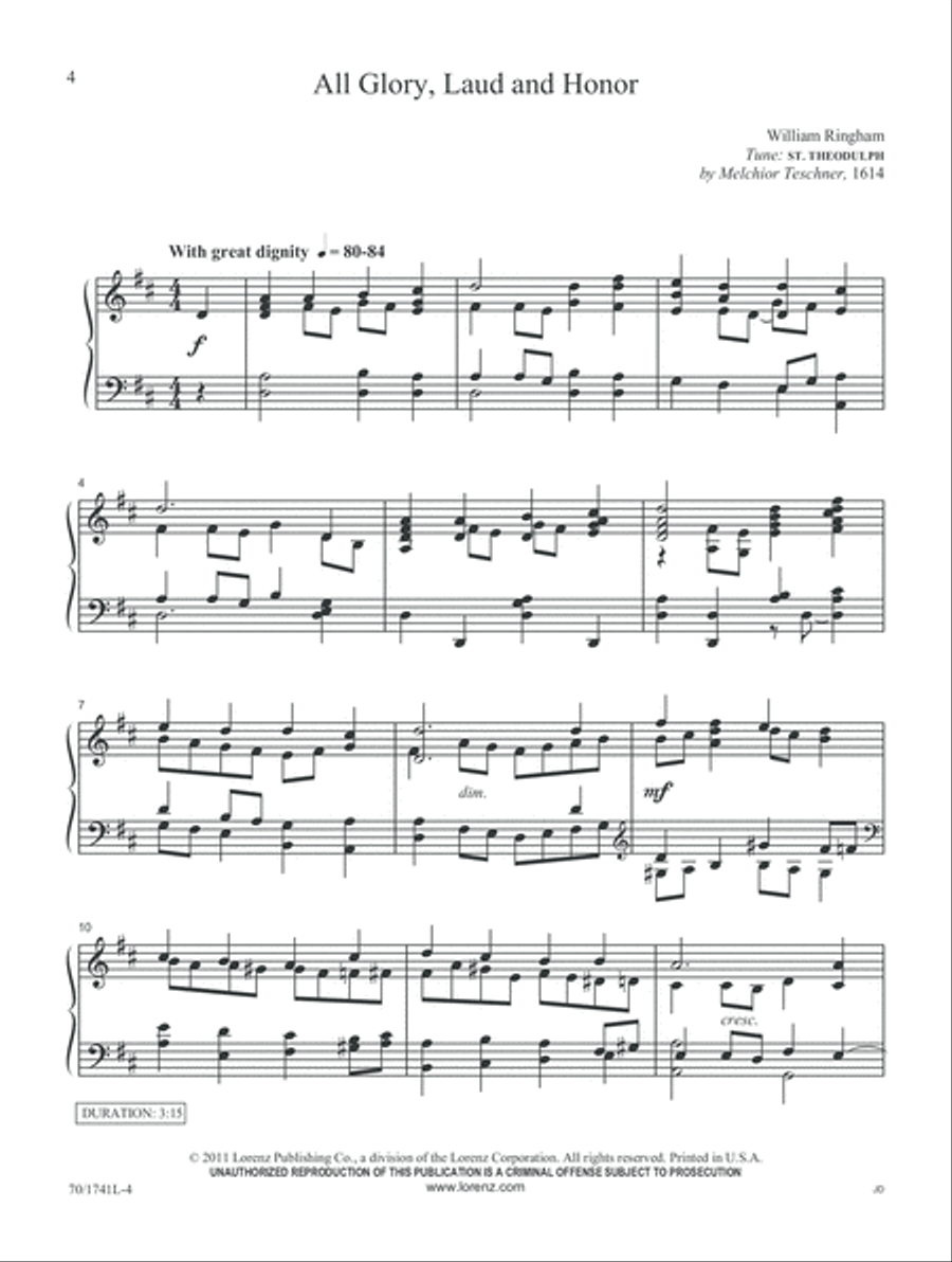 O Love, How Deep Piano Solo scores gallery preview page 4