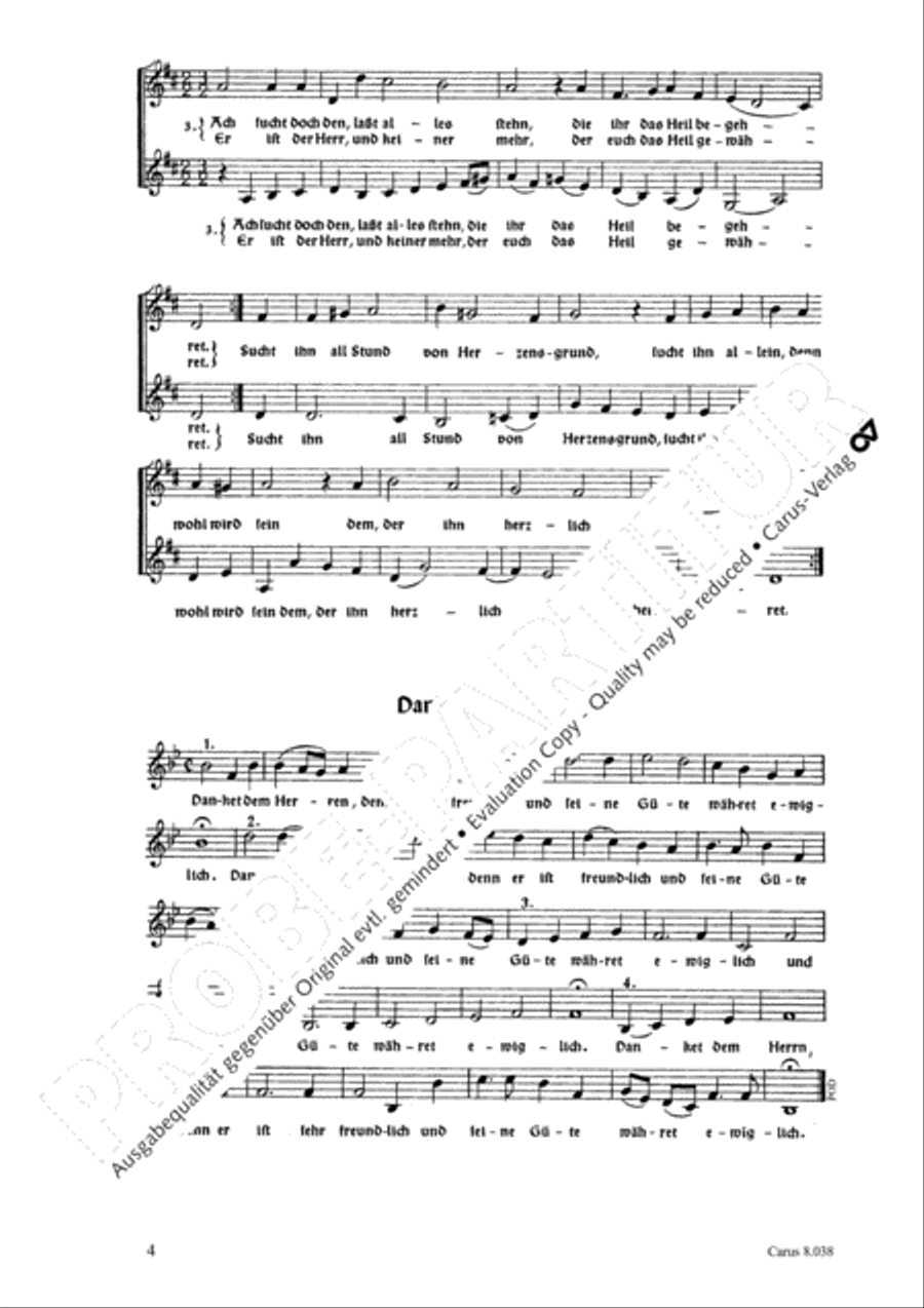 Sieben Choralsatze von Kurig, Helder, Schutz Score scores gallery preview page 5