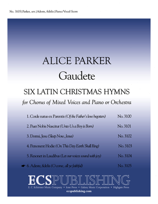 Book cover for Gaudete: 6. Adeste Fideles