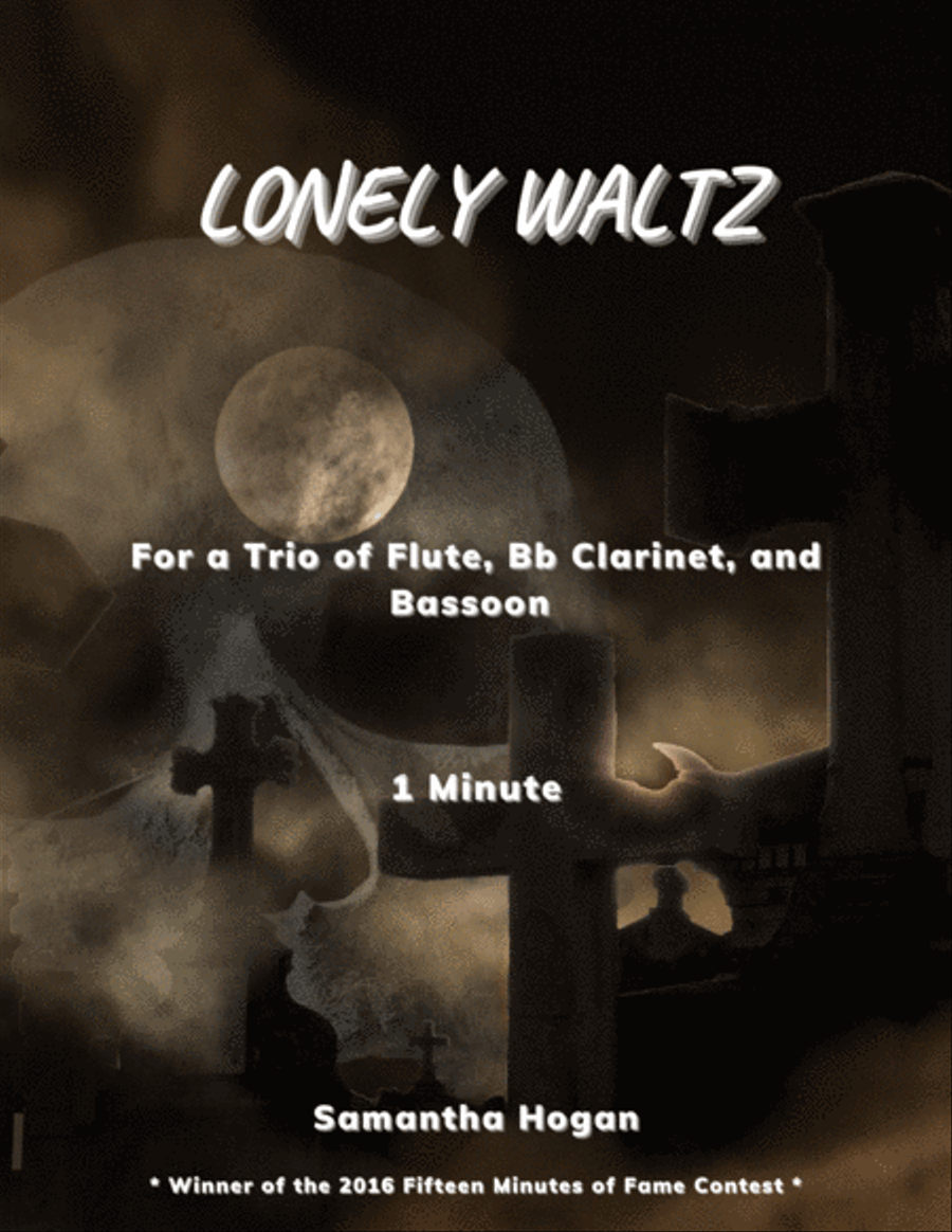 Lonely Waltz Woodwind Trio scores gallery preview page 1