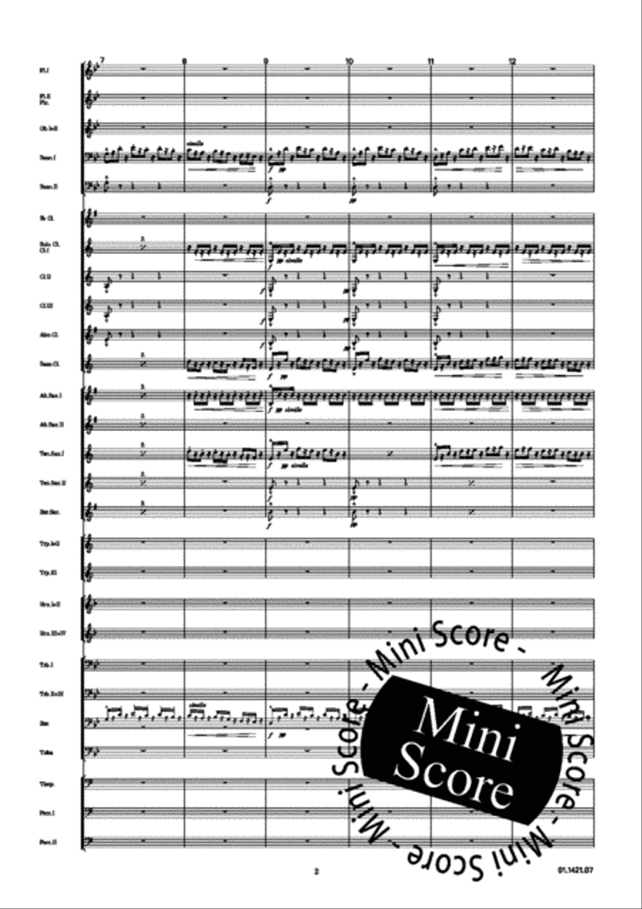 Asturias Concert Band scores gallery preview page 8
