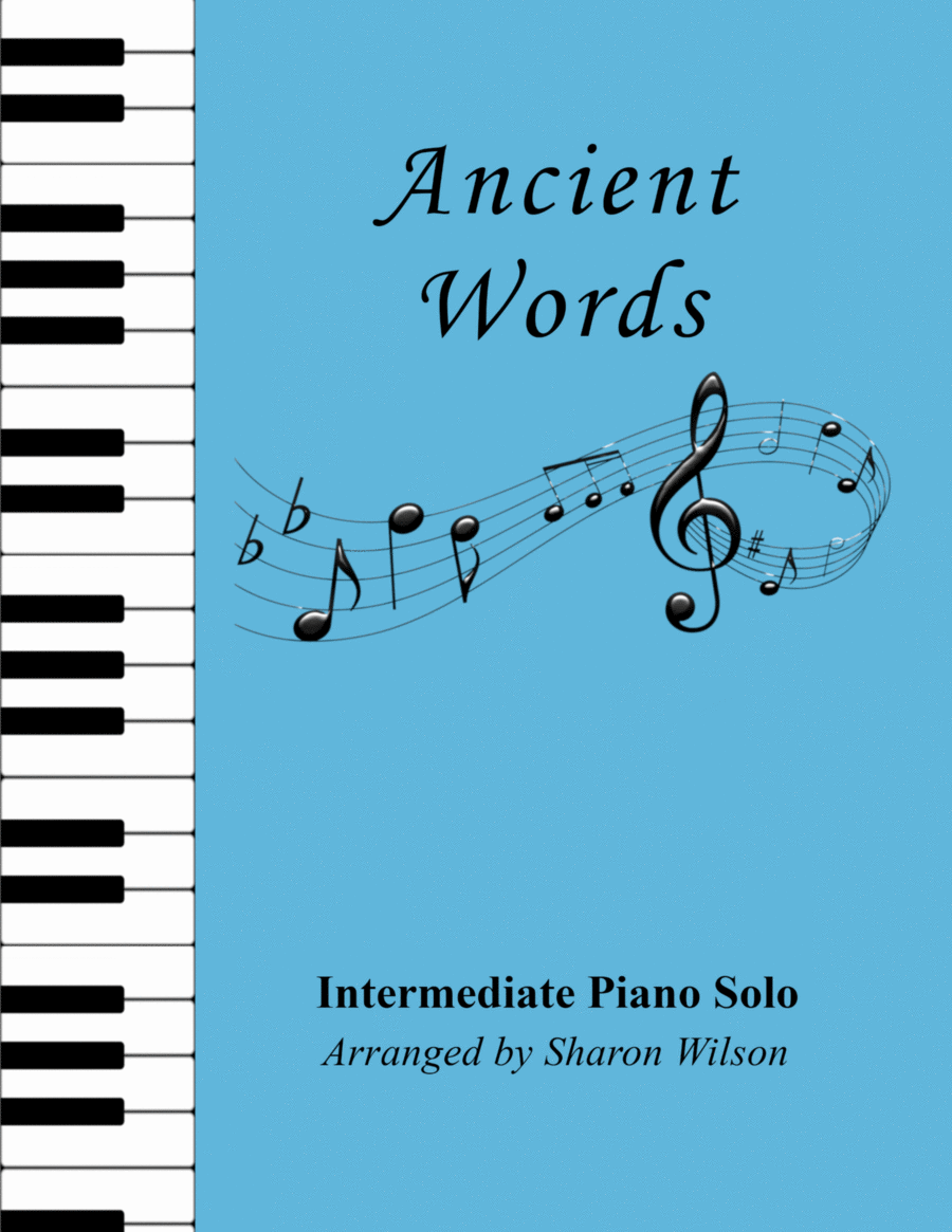Ancient Words Piano Solo scores gallery preview page 1
