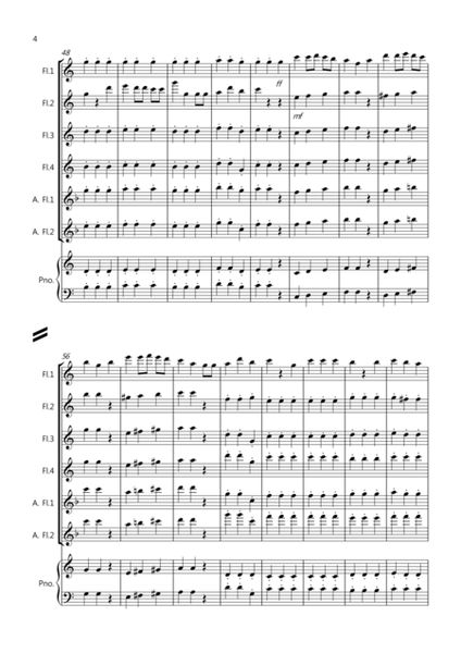 3 Easy Christmas Pieces for Flute Quartet (volume one) image number null