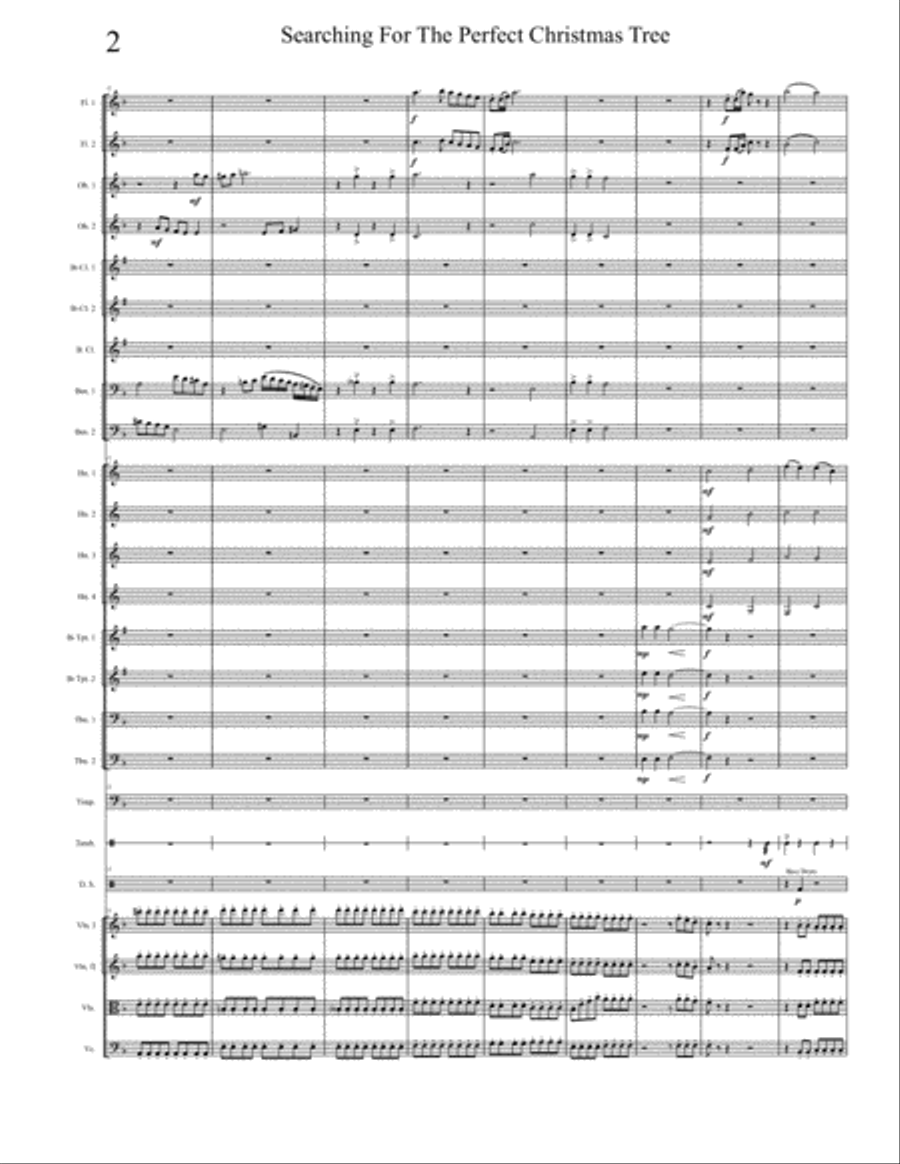 Searching For The Perfect Christmas Tree Chamber Orchestra scores gallery preview page 2