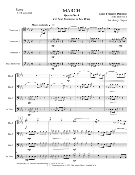 MARCH (Quartet No. 4) image number null