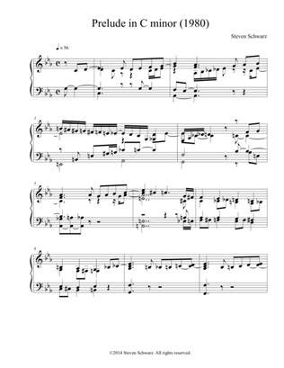 Prelude in C minor (1980)