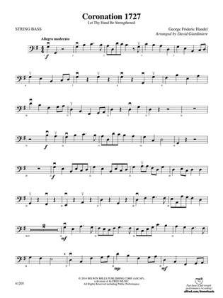 Coronation 1727: String Bass