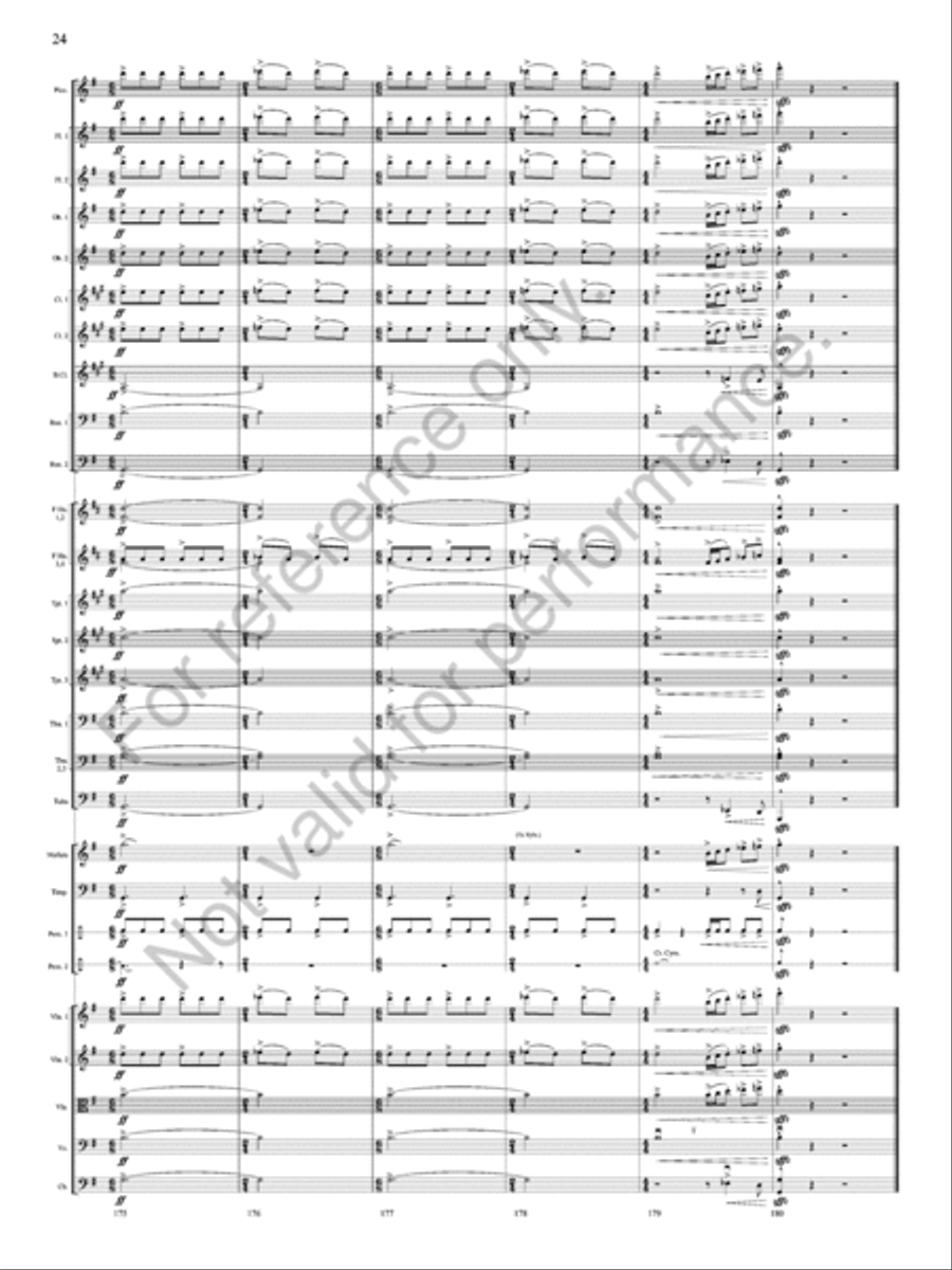 Flight Of Valor Full Orchestra scores gallery preview page 25