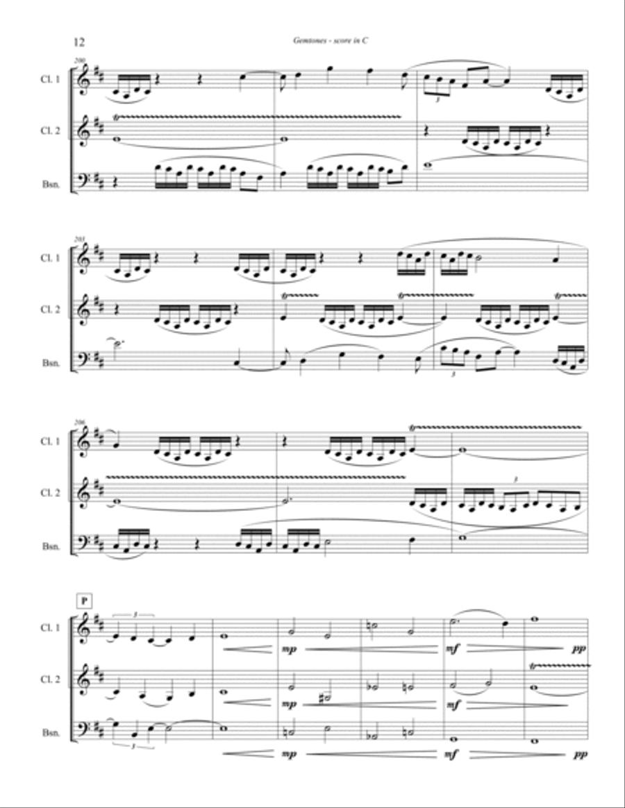 Fuga VII Saxophone Quartet scores gallery preview page 7