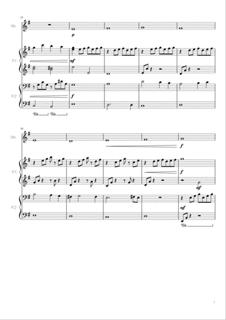 My Heart Will Go On (Love Theme from Titanic) String Duet scores gallery preview page 3