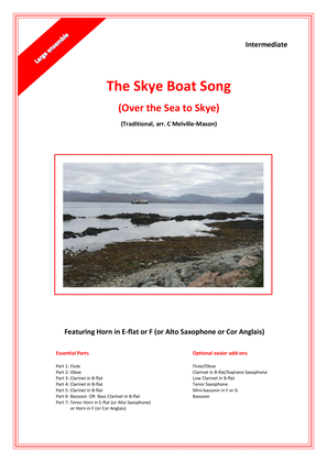 Skye Boat Song (Over the Sea to Skye) - woodwind ensemble, featuring horn