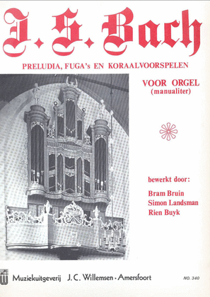 Book cover for Prelude Fugen & Koraalvoorspelen