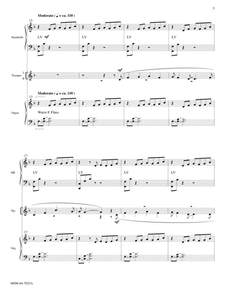 How Can I Keep from Singing (Full Score)
