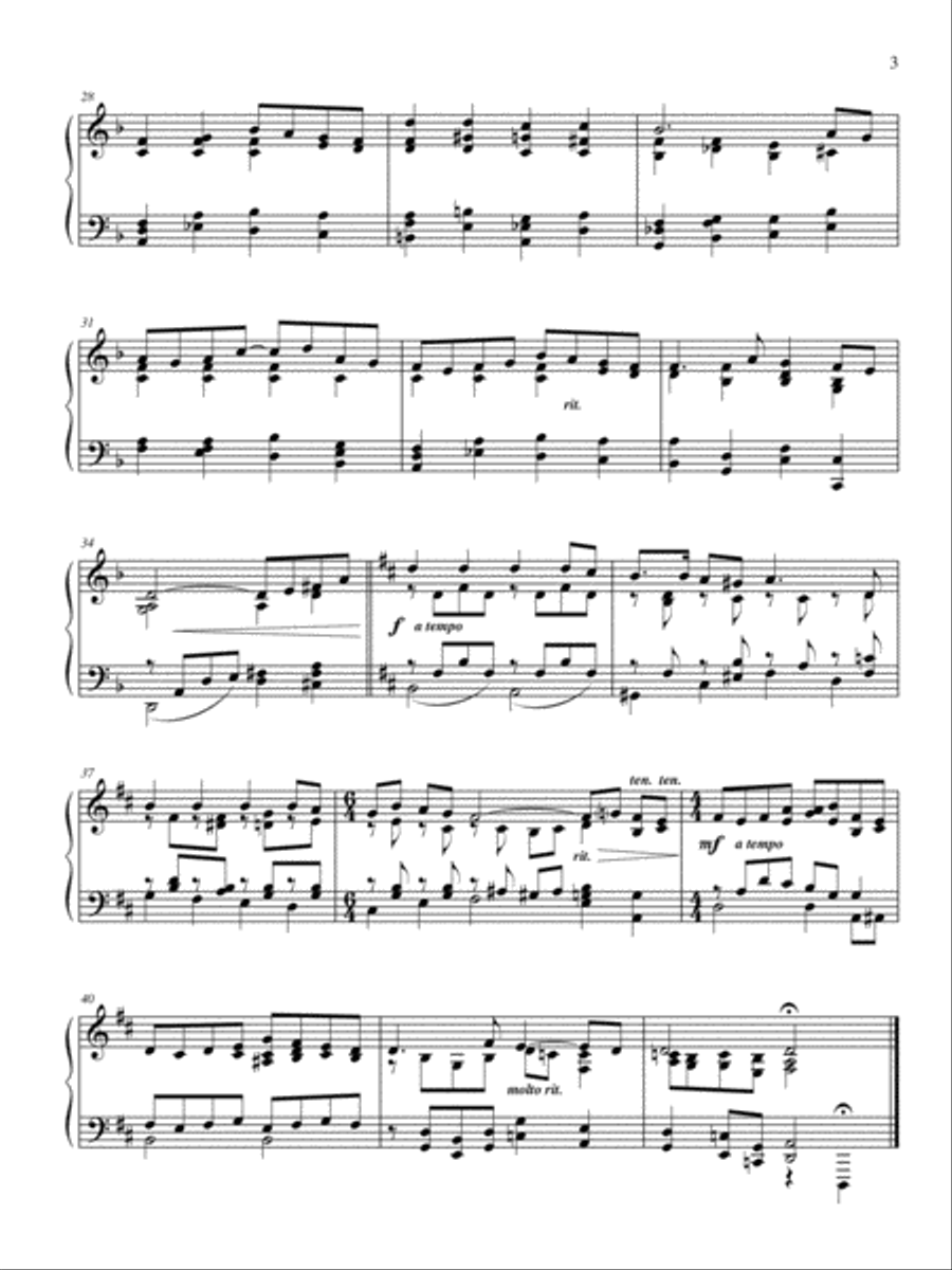Today's Hymns and Songs II for Piano Piano Solo scores gallery preview page 4