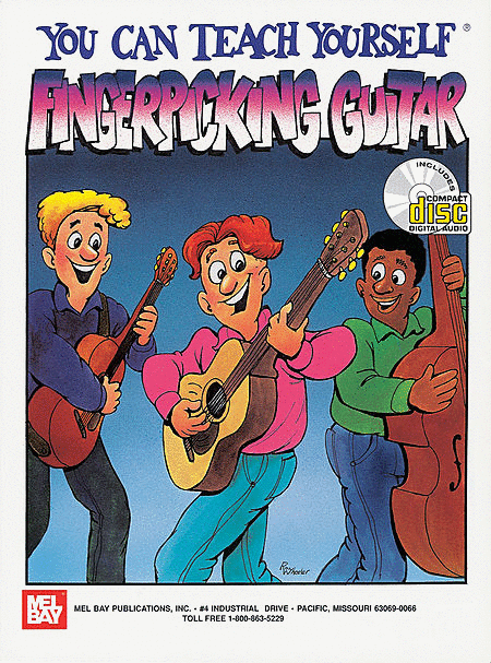 You Can Teach Yourself Fingerpicking Guitar (Book/CD)