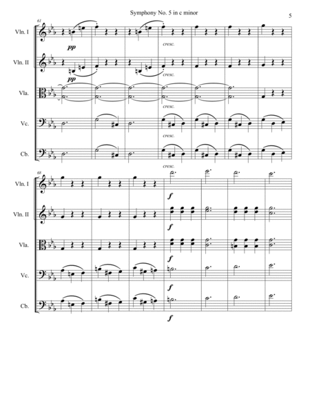 Symphony No. 5 in c minor, Movement 3