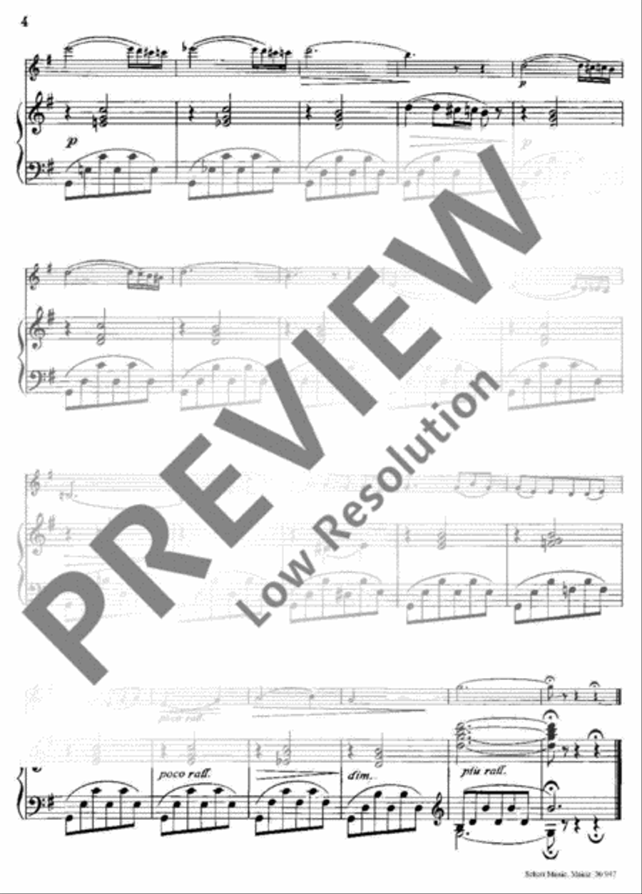 Hindu-Lied Violin Solo scores gallery preview page 8