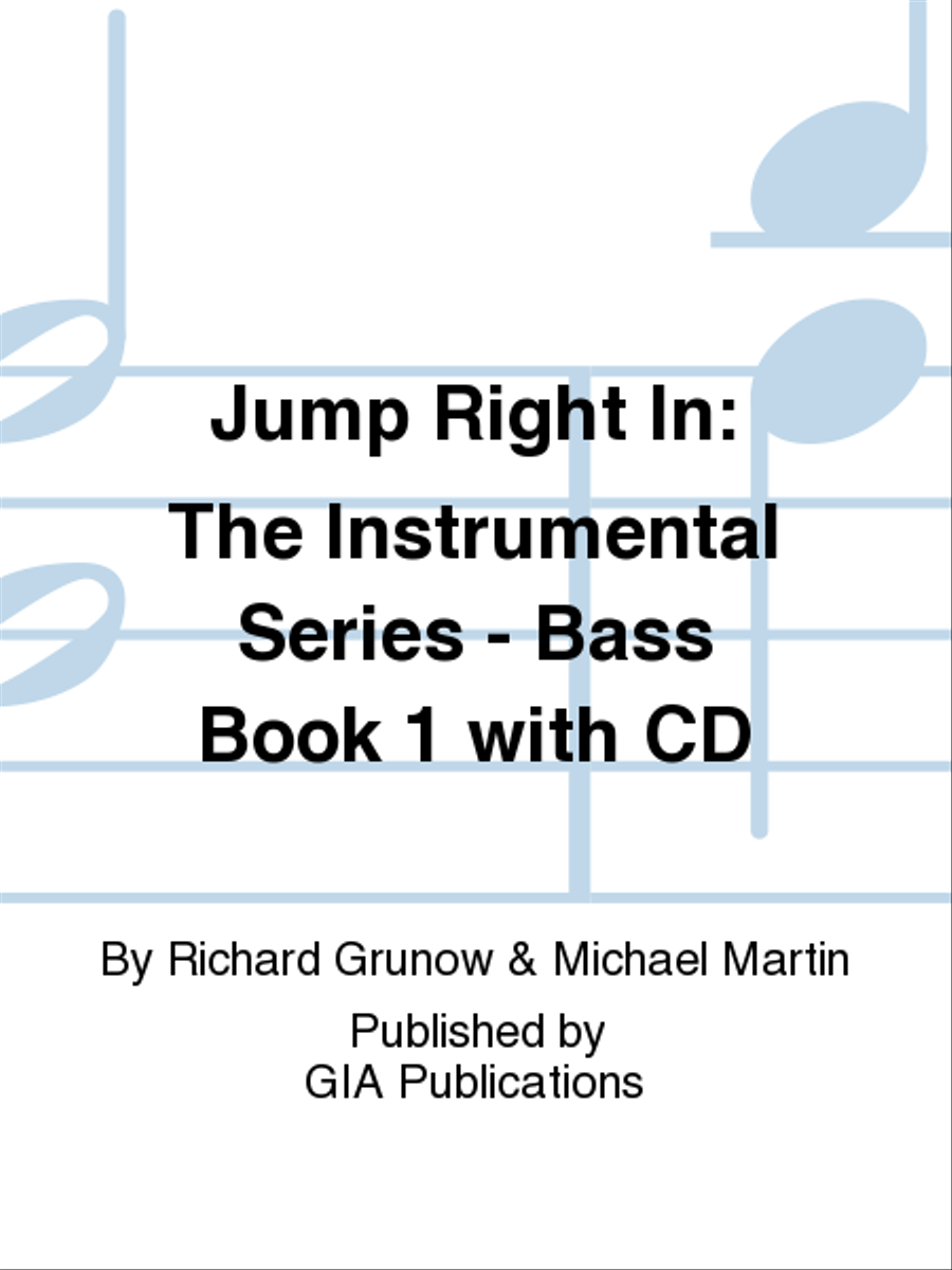 Jump Right In: Student Book 1 - Bass (Book with mp3)