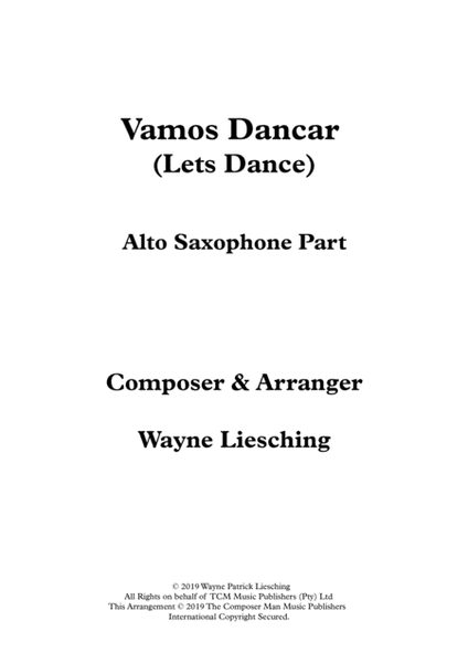 Vamos Dancar (Lets Dance) LIST PRICE