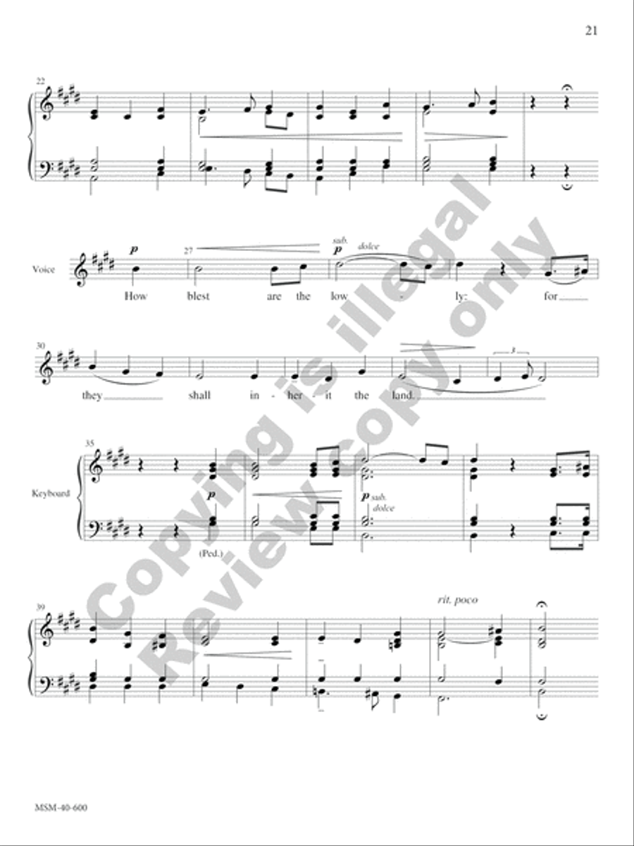 Seasons and Celebrations: General (Summer) High Voice scores gallery preview page 32