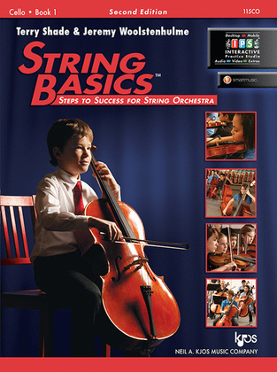 Book cover for String Basics - Book 1 - Cello