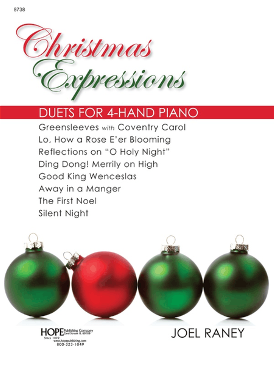 Christmas Expressions Piano Accompaniment scores gallery preview page 1