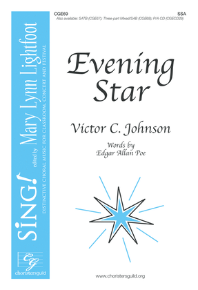 Book cover for Evening Star (SSA)