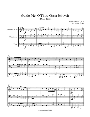 Guide Me, O Thou Great Jehovah (Brass Trio)
