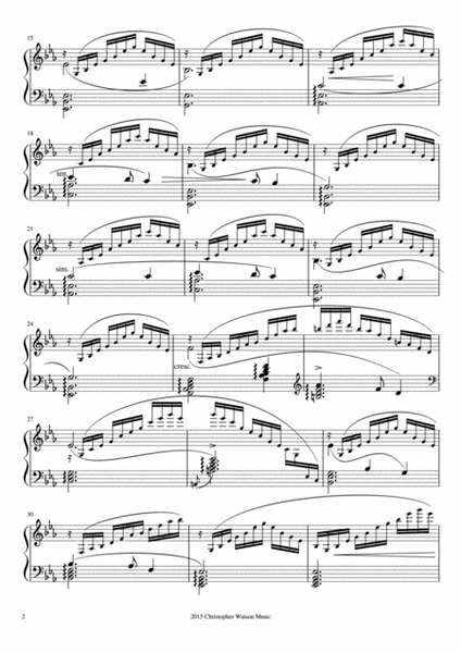 Silent Night Fantasy - For Solo Piano image number null