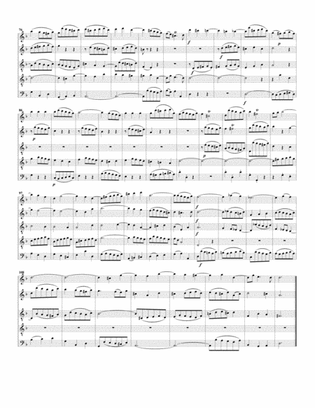 Aria: Selig ist der Mann from Cantata BWV 57 (arrangement for 5 recorders)
