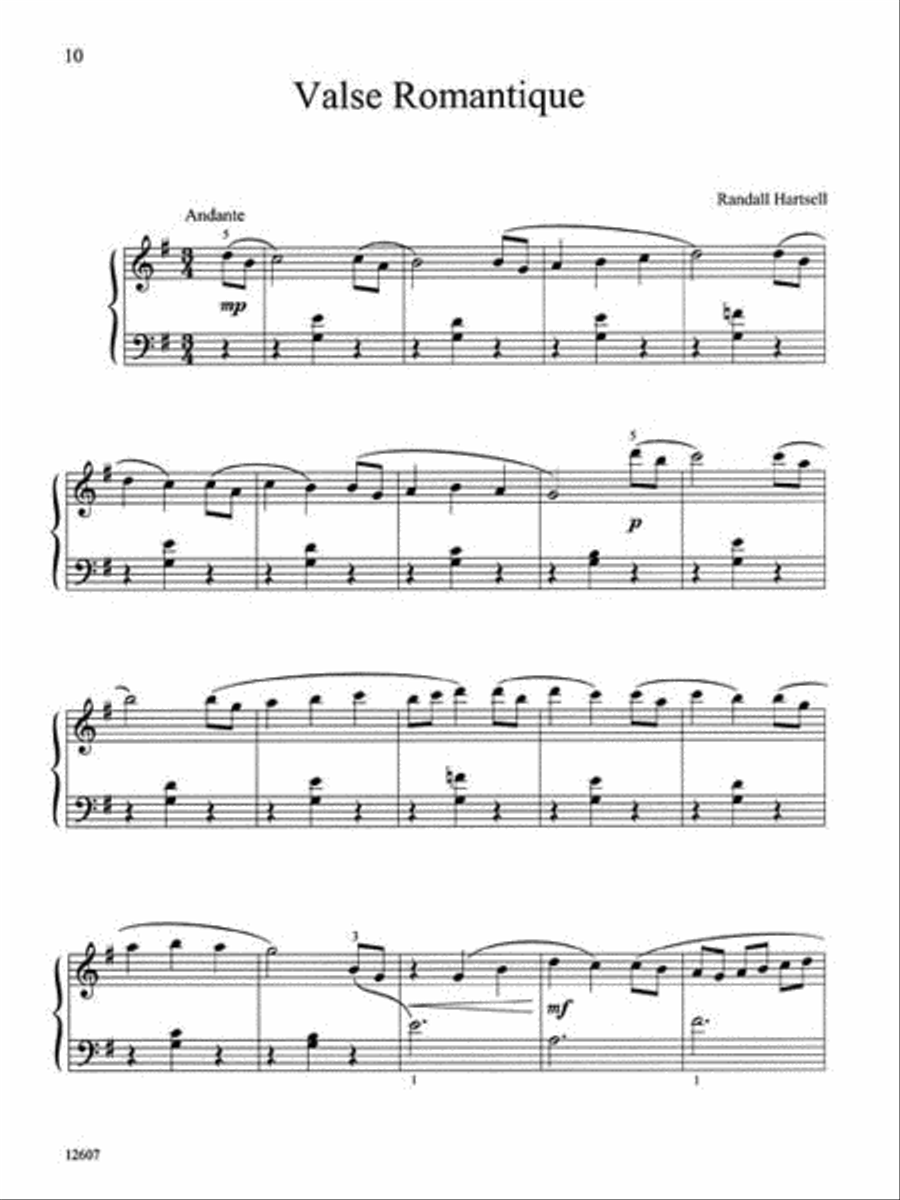 More Romantic Impressions Easy Piano scores gallery preview page 4