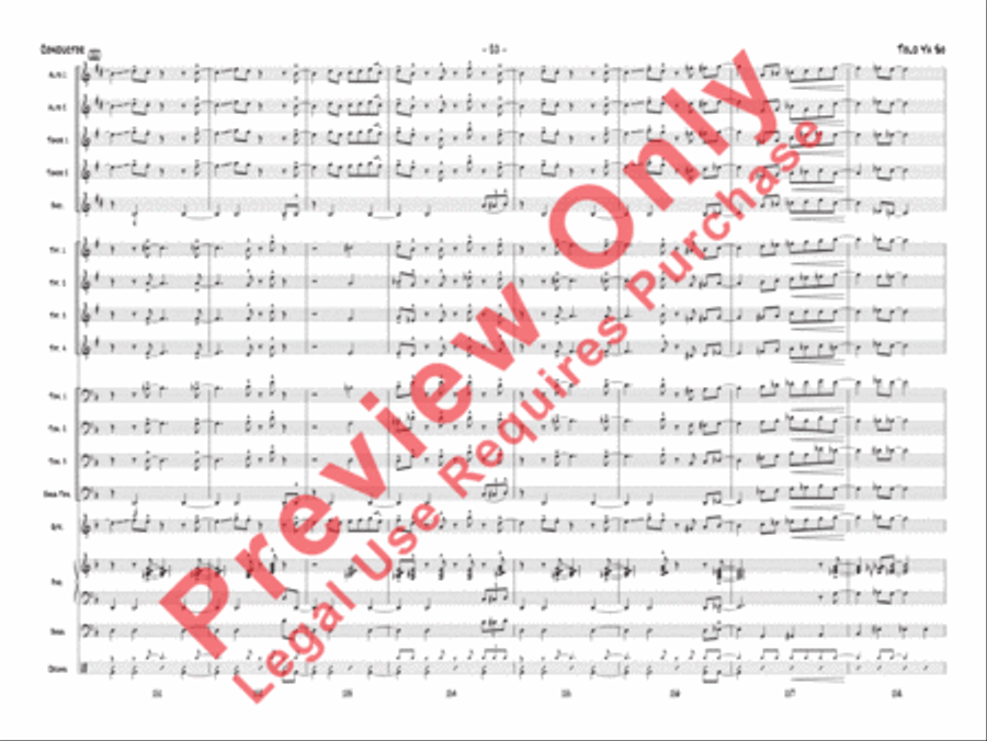 Told Ya So Told Ya So Jazz Ensemble scores gallery preview page 21