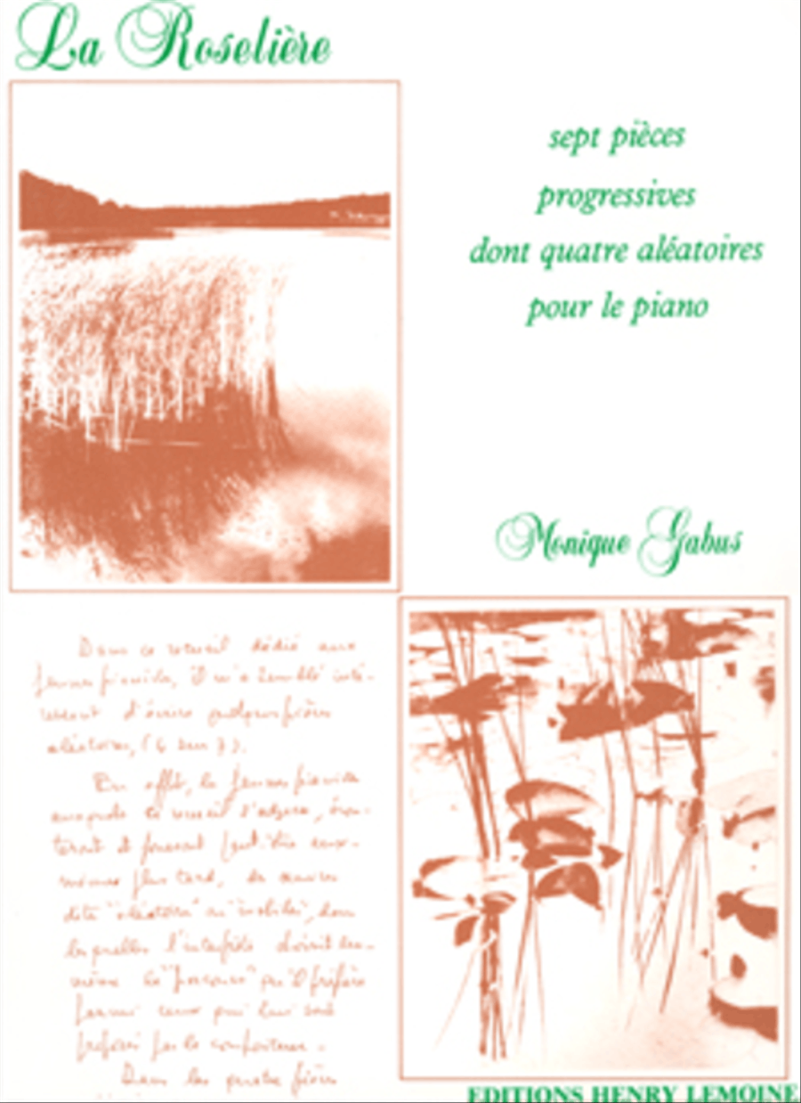 La Roseliere Piano Solo scores gallery preview page 1