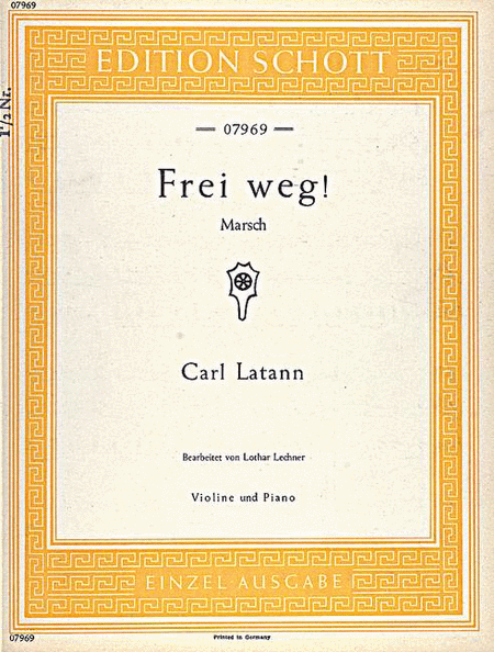 Frei Weg March Violin/piano