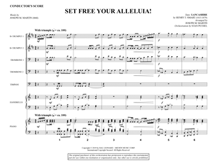 Book cover for Set Free Your Alleluia! - Full Score