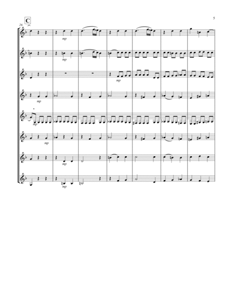 Recordare (from "Requiem") (F) (Trumpet Octet)