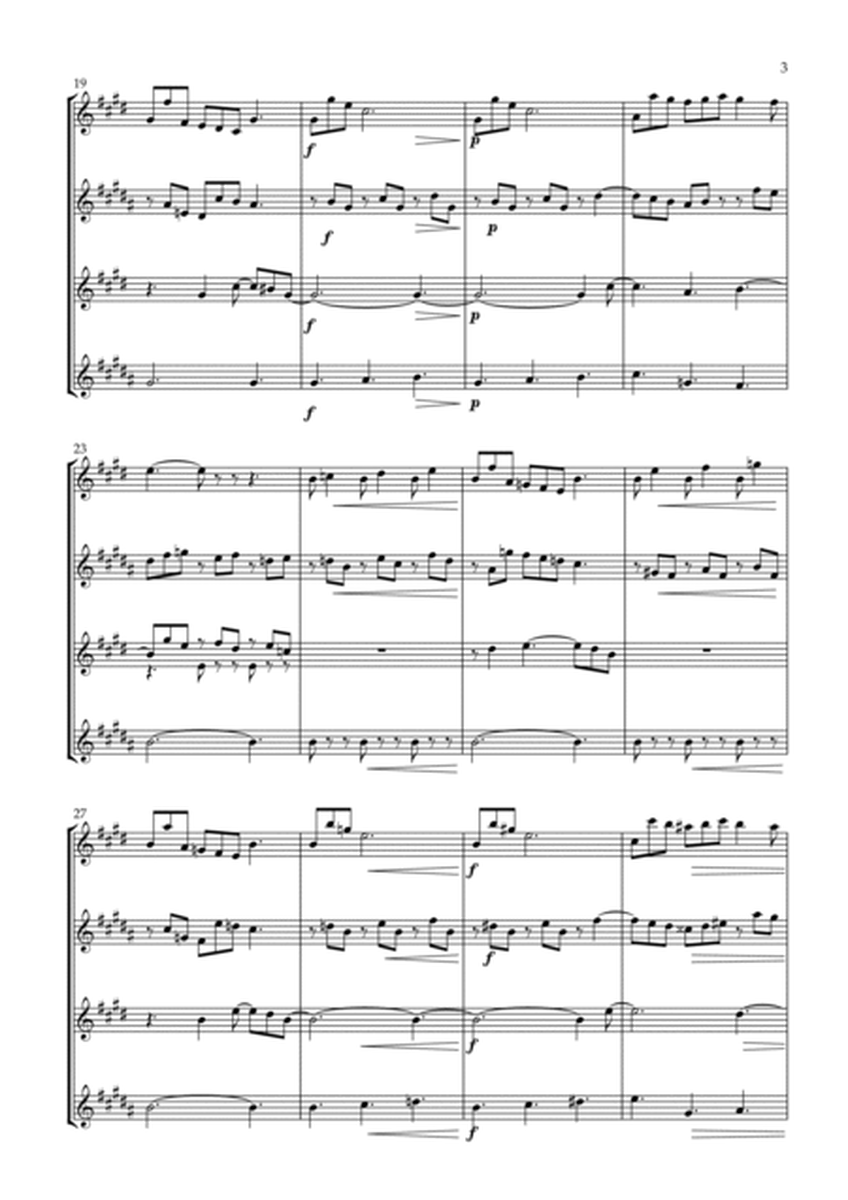 Prelude, Fugue, Variation - Saxophone Quartet image number null