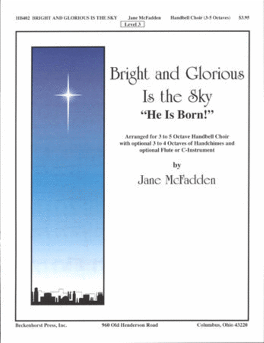 Bright and Glorious Is the Sky 5-Octaves scores gallery preview page 1