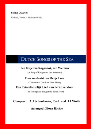 Dutch Songs Of The Sea