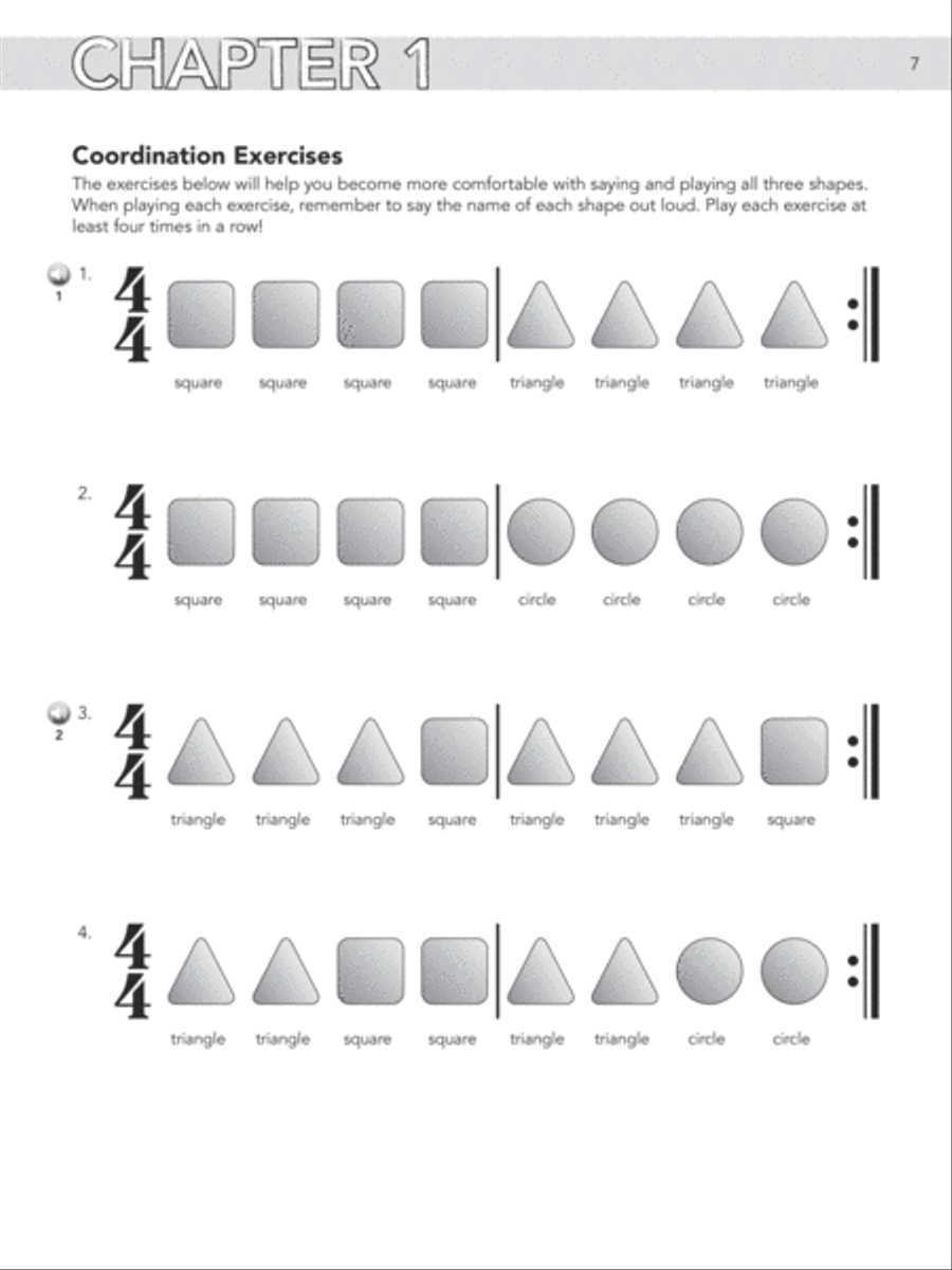 Shape Beats for Kids Shape Beats for Kids Percussion scores gallery preview page 4