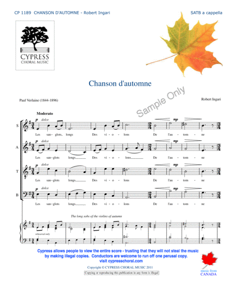 Chanson d'automne image number null