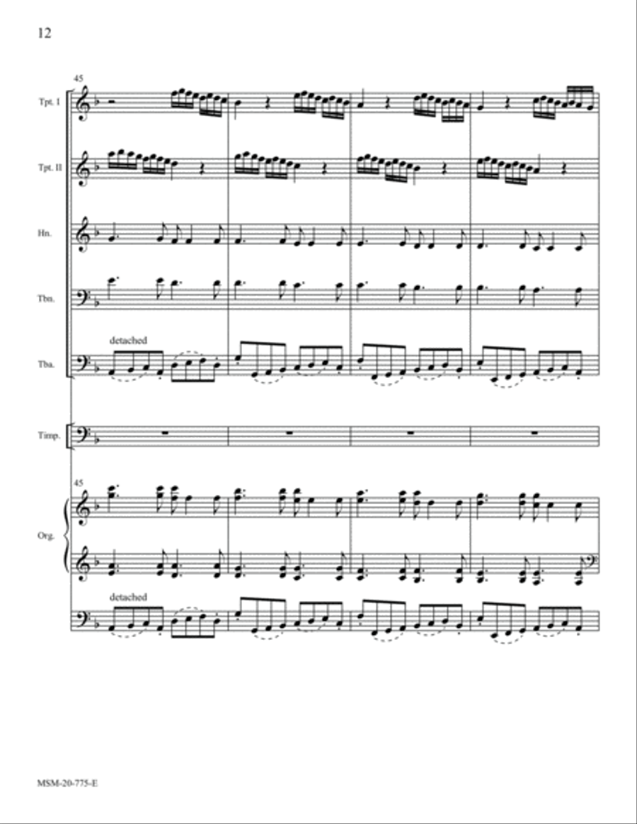 God of Grace God of Grace Organ scores gallery preview page 6