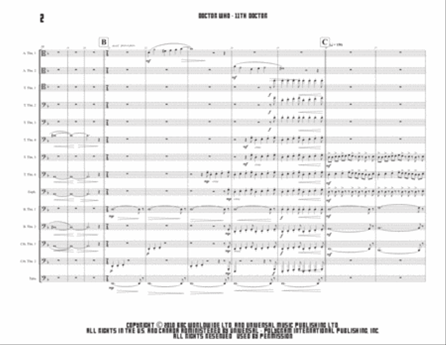 I Am The Doctor Large Ensemble scores gallery preview page 2