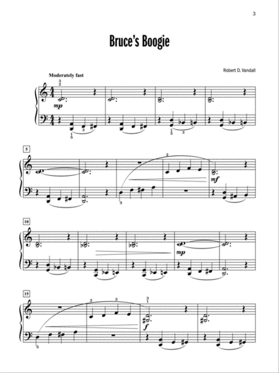 Celebrated Jazzy Solos, Book 1 Easy Piano scores gallery preview page 2