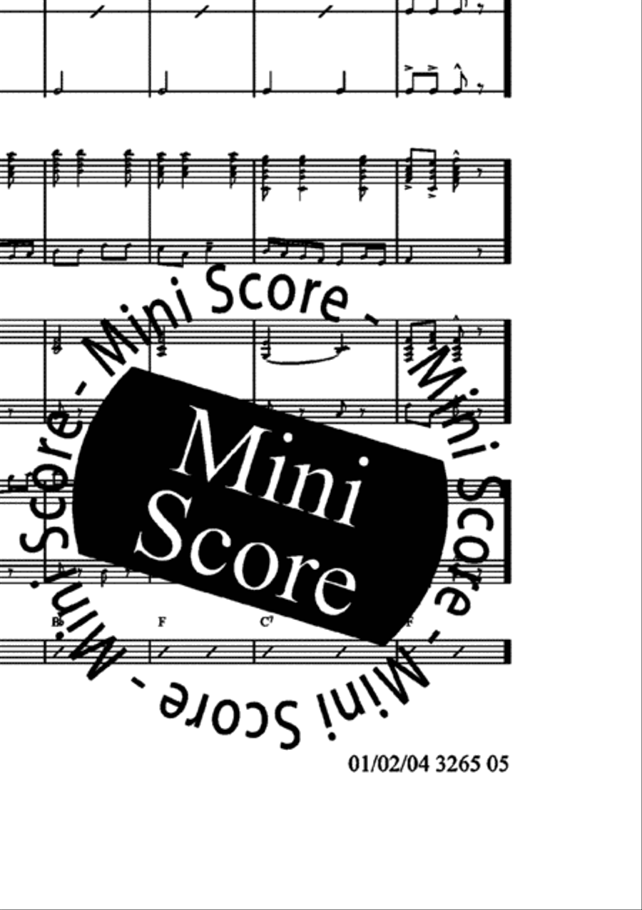 Traditional Portugese Folk Tunes Concert Band scores gallery preview page 29