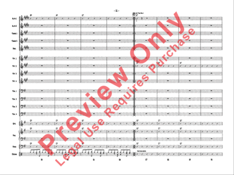One Mint Julep Jazz Ensemble scores gallery preview page 14