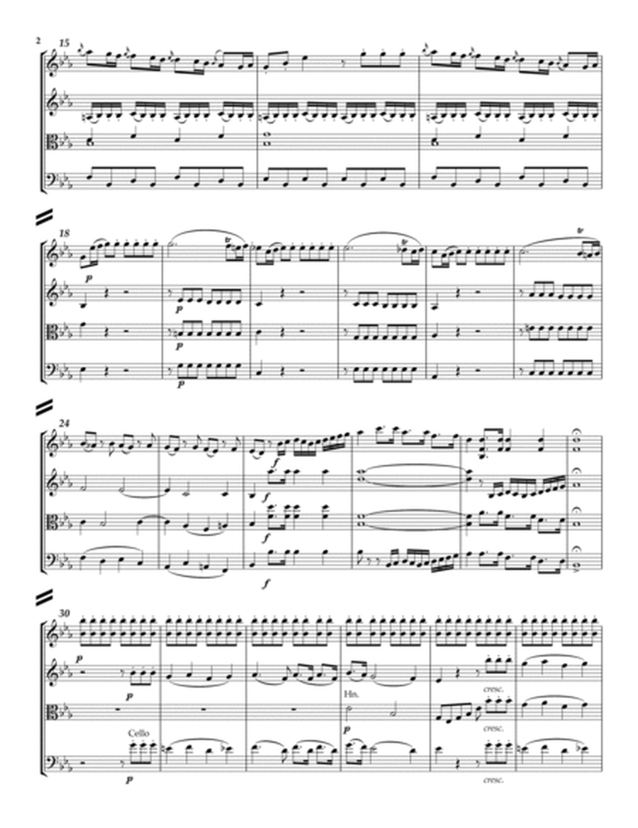 Mozart: Concerto for Two Pianos K.365 for string ensemble and piano